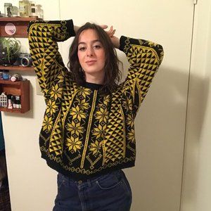 Black and Yellow Sweater